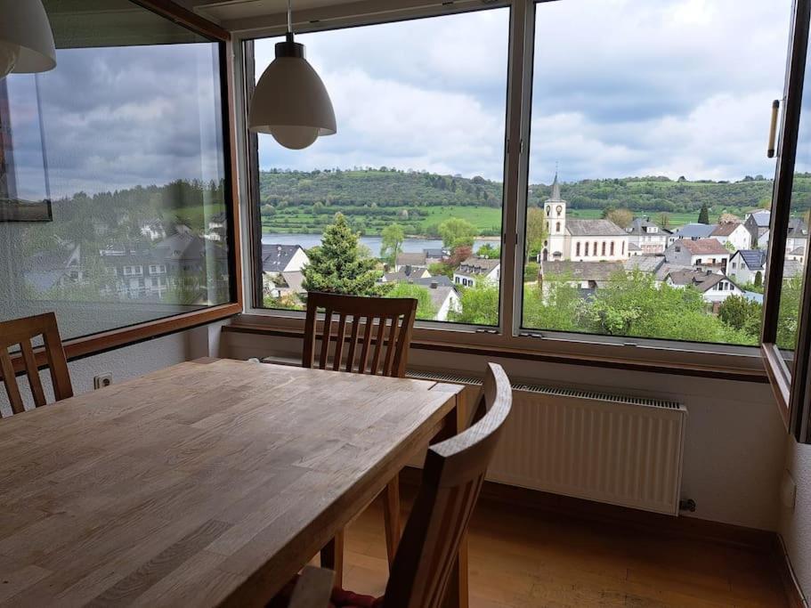 Haus Mit Idyllischem Seeblick Schalkenmehren Buitenkant foto