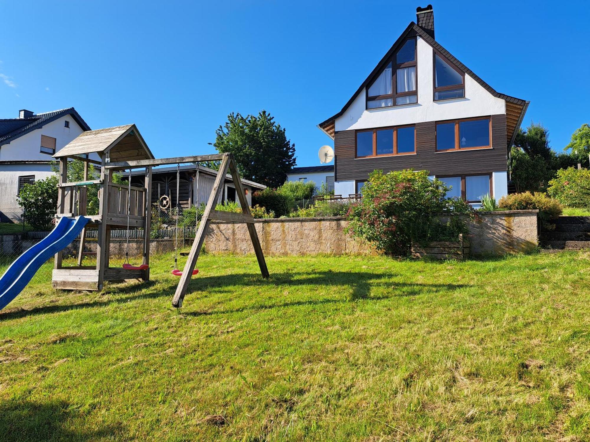 Haus Mit Idyllischem Seeblick Schalkenmehren Buitenkant foto